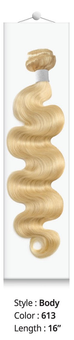VIRGIN HAIR BLONDE #613