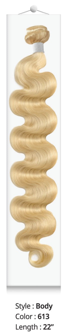 VIRGIN HAIR BLONDE #613