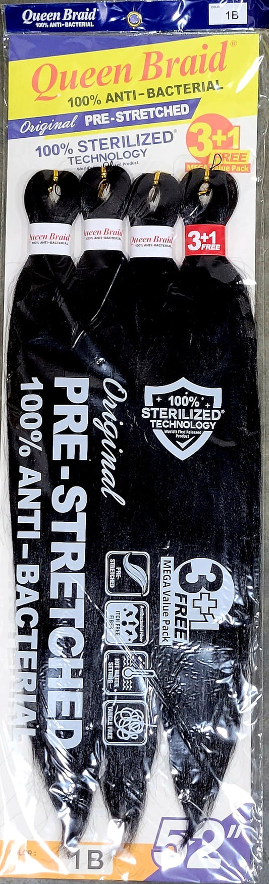 QUEEN BRAID 3 + 1 Mega Pack