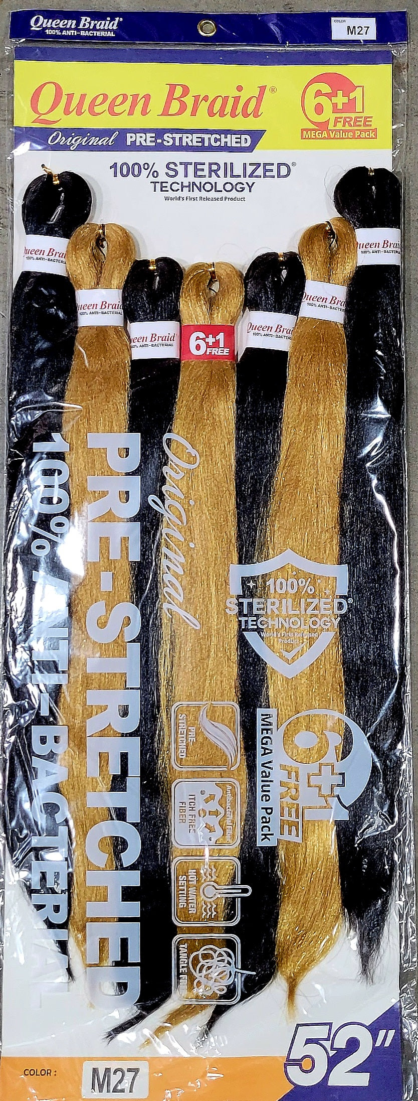 QUEEN BRAID 6 + 1 Mega Pack