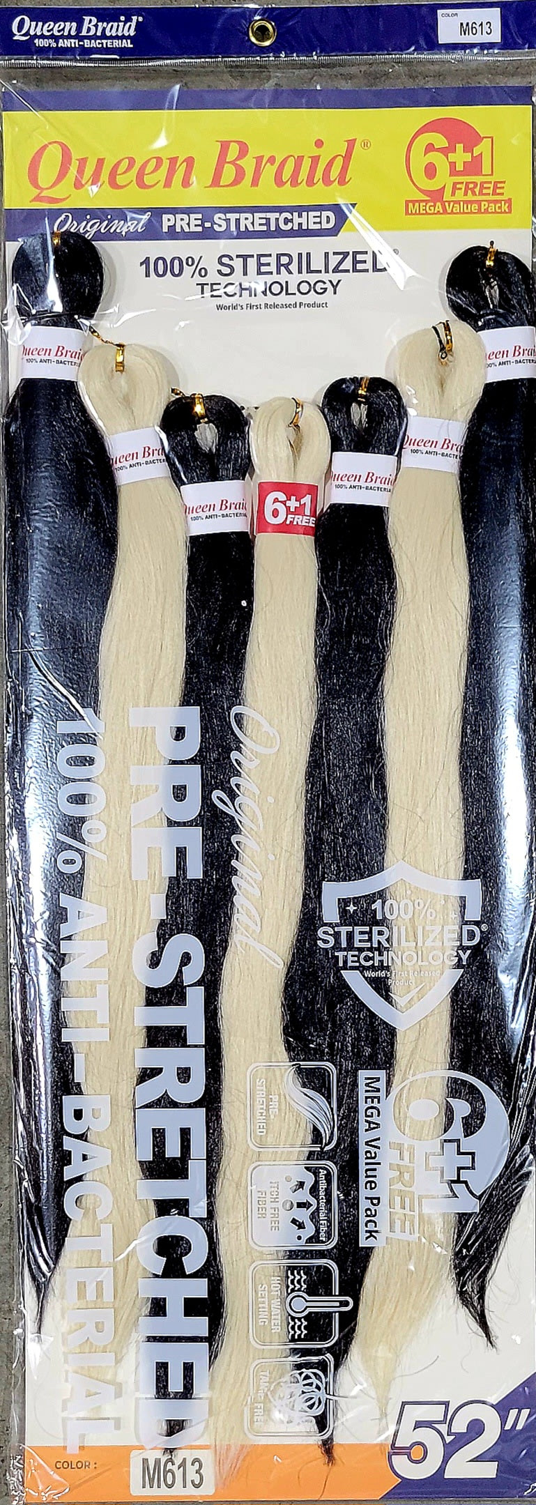 QUEEN BRAID 6 + 1 Mega Pack