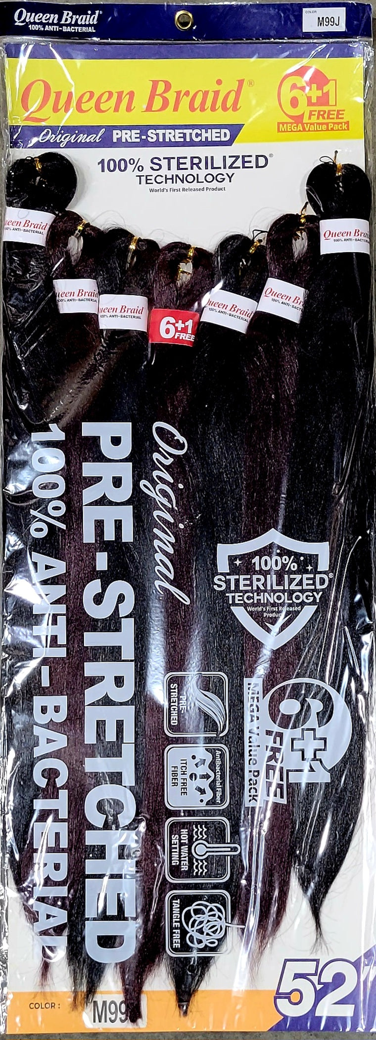 QUEEN BRAID 6 + 1 Mega Pack
