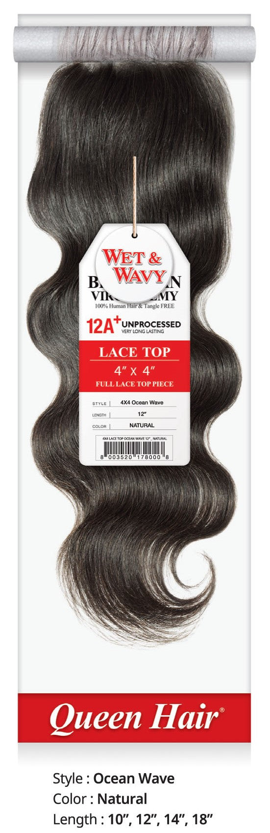 QUEEN HAIR LACETOP