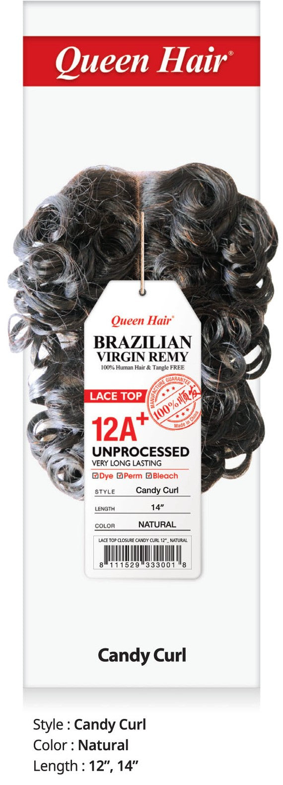 QUEEN HAIR LACETOP