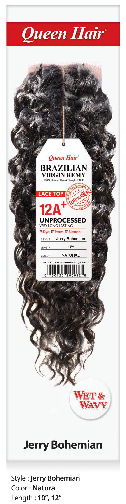 QUEEN HAIR LACETOP