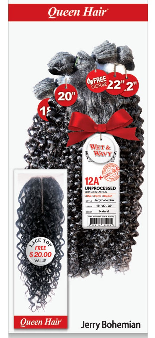 QUEEN HAIR 7PCS MULTI PACK