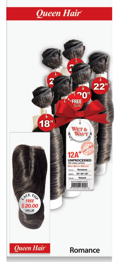QUEEN HAIR 7PCS MULTI PACK
