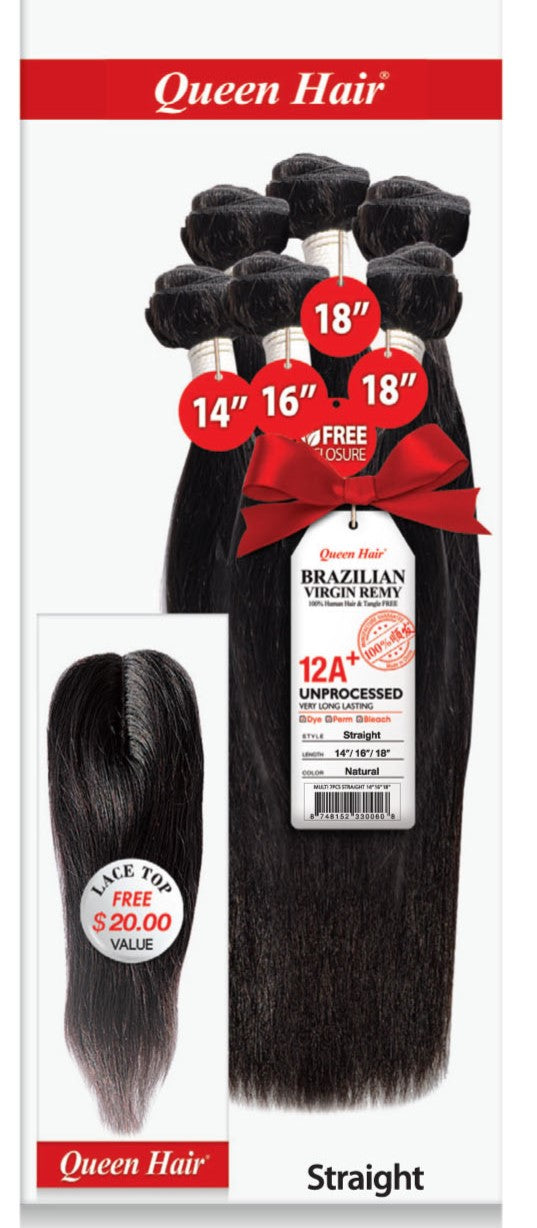 QUEEN HAIR 7PCS MULTI PACK