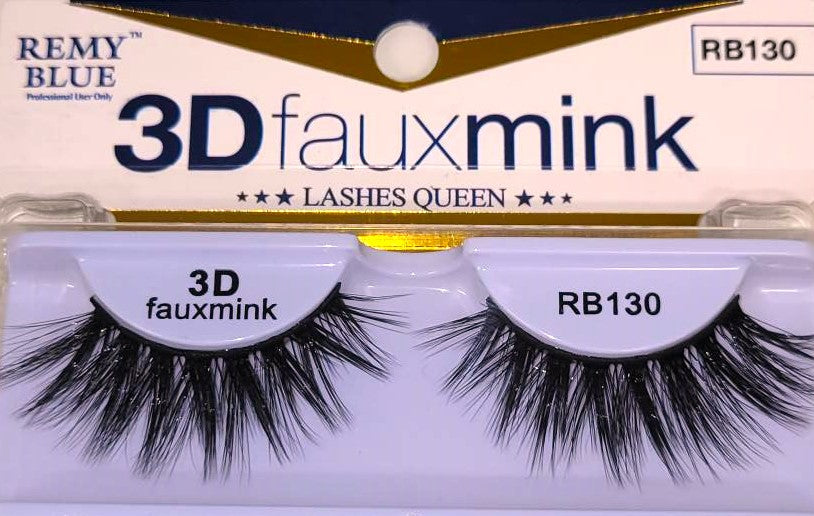 REMY BLUE 3D FAUX MINK EYELASHES (SERIES 1)
