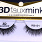 REMY BLUE 3D FAUX MINK EYELASHES (SERIES 1)