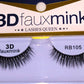 REMY BLUE 3D FAUX MINK EYELASHES (SERIES 1)