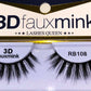 REMY BLUE 3D FAUX MINK EYELASHES (SERIES 1)
