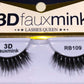 REMY BLUE 3D FAUX MINK EYELASHES (SERIES 1)