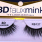 REMY BLUE 3D FAUX MINK EYELASHES (SERIES 1)